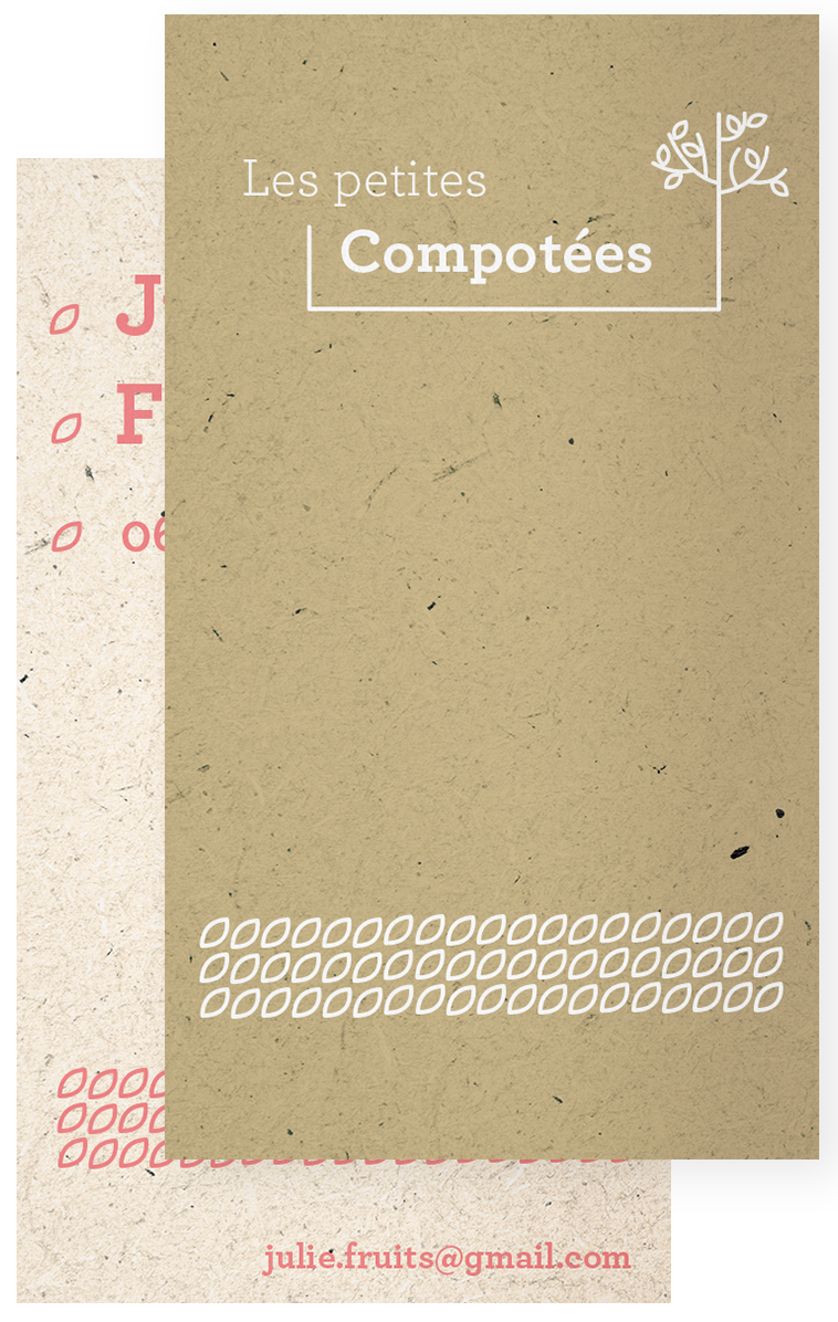 Carte de visite-Recto