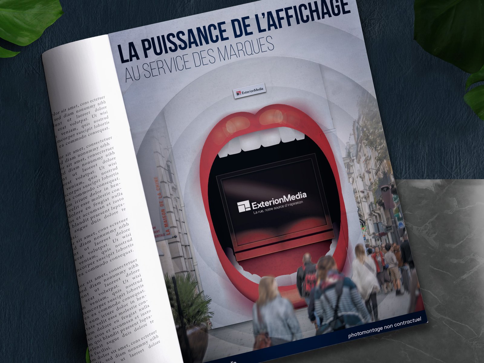 Insertion pub pour un afficheur