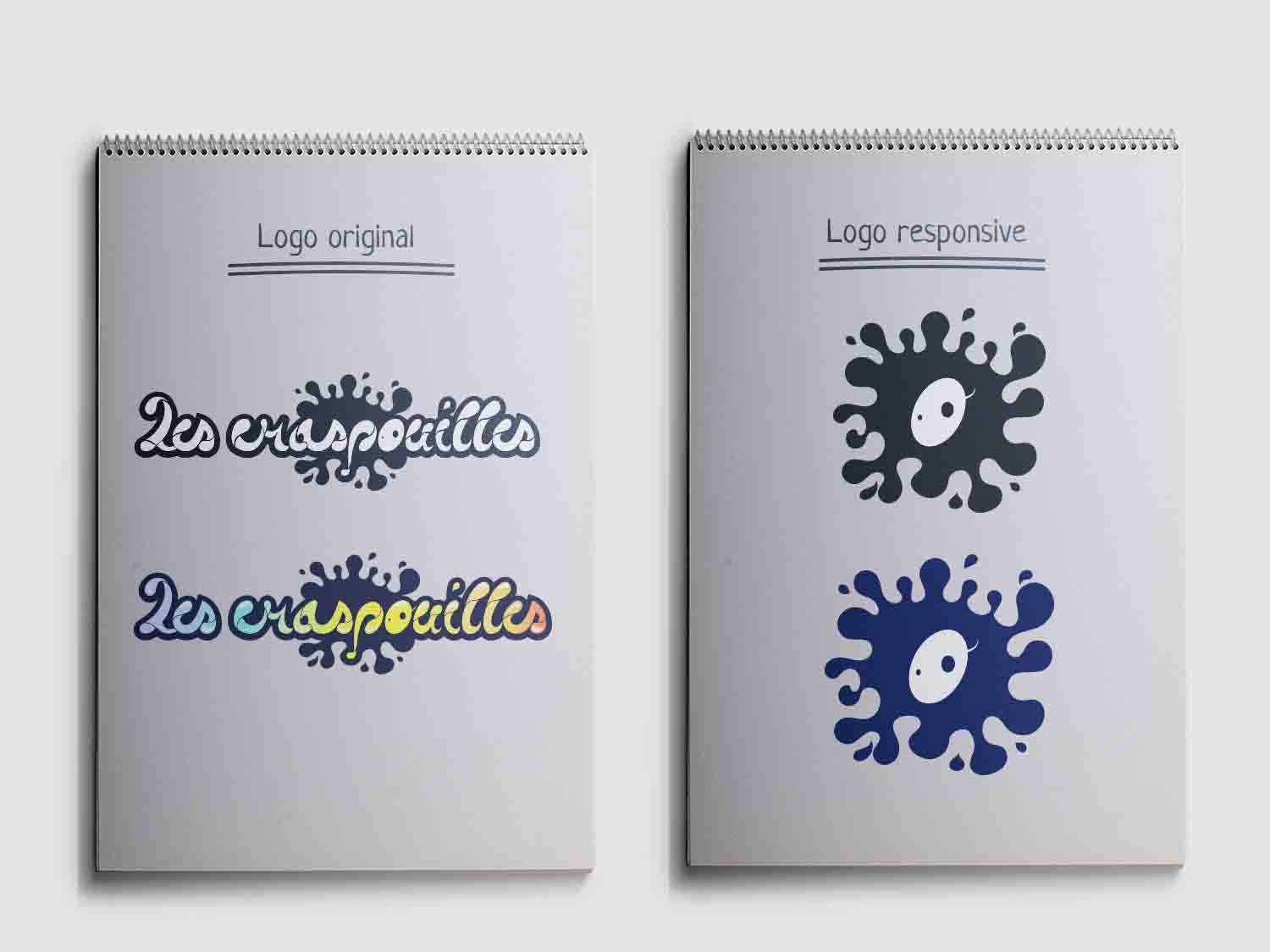 Logo de livre de bain